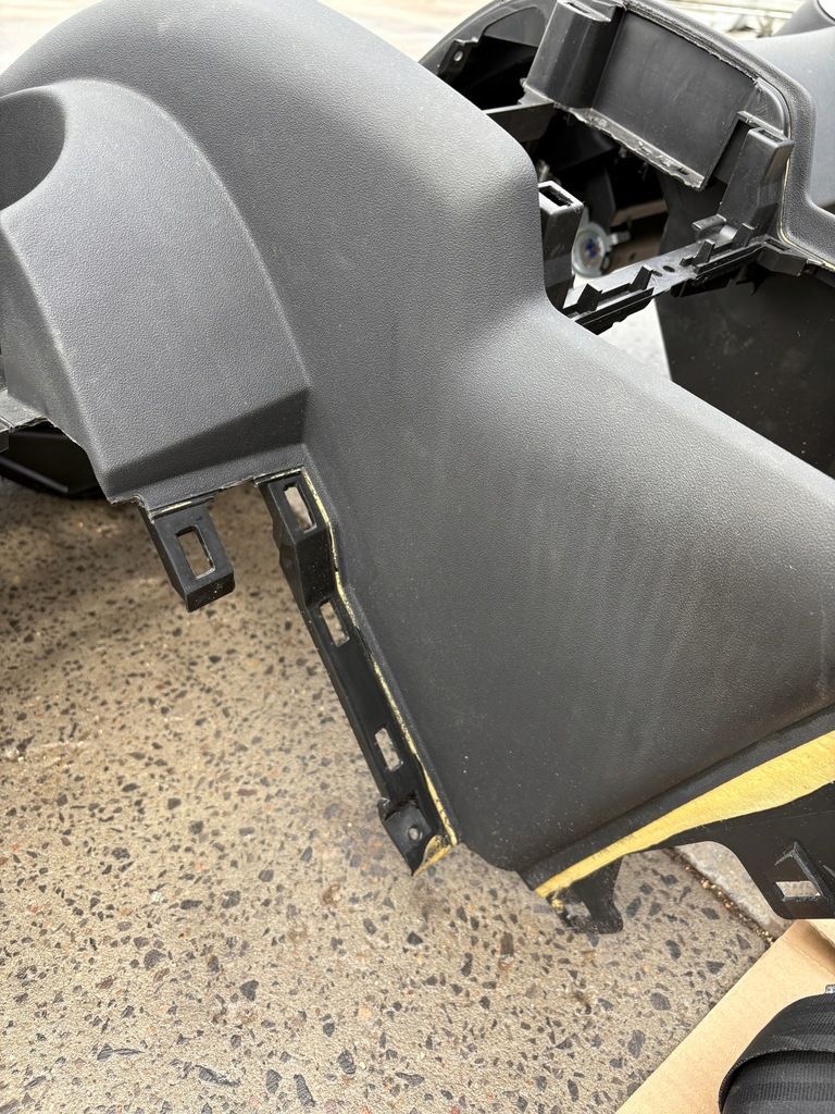 фото №8, Nissan qashqai +2 j10 приборная панель приборная подушка ремни набор подушка безопасности 2.0 dci