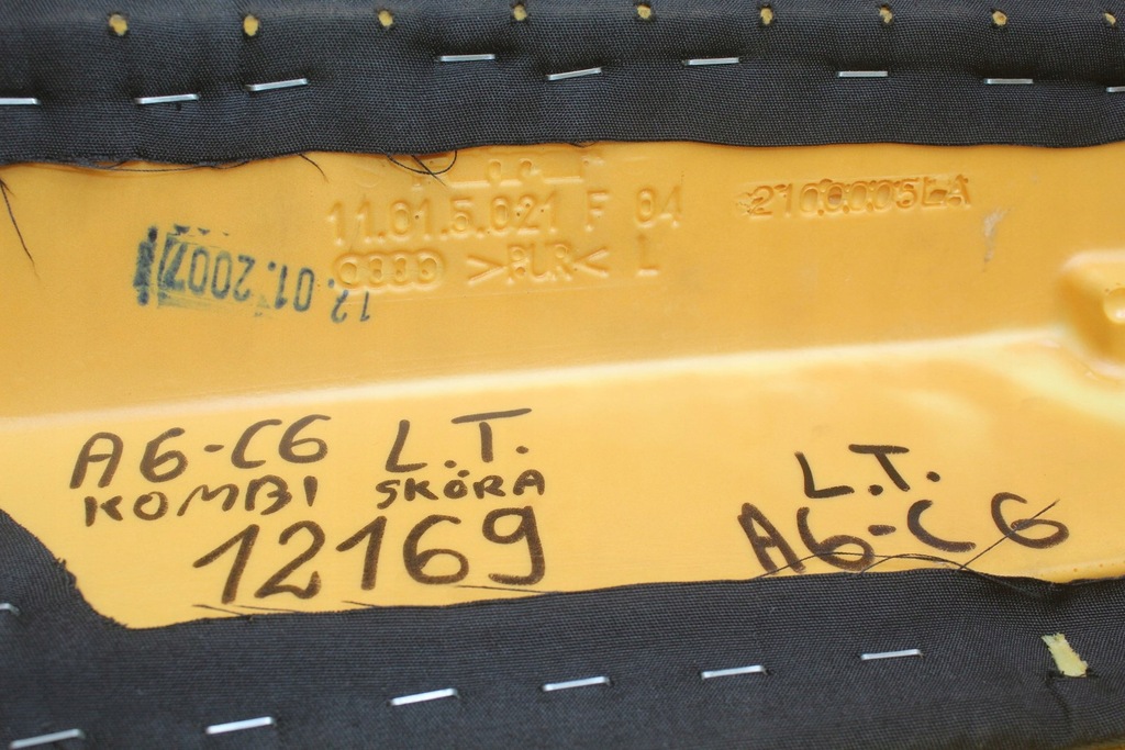 фото №9, Обшивка сиденье левый задняя задний audi a6 c6 allroad kombi кожа