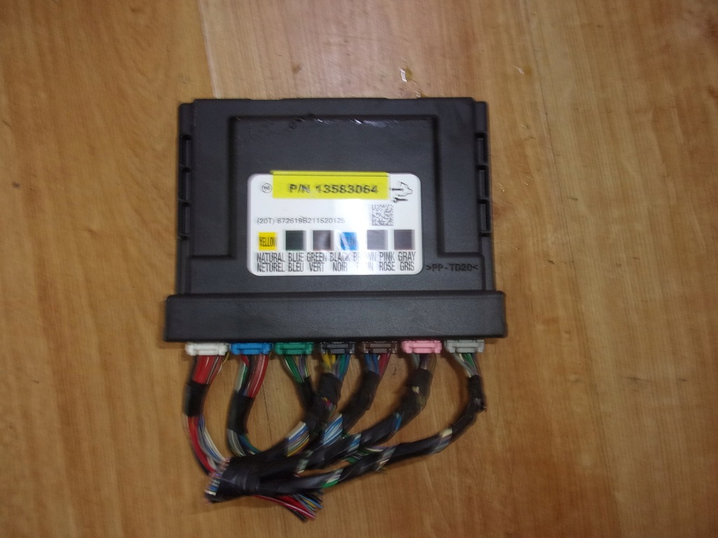 фото №1, Chevrolet aveo t300 блок керування модуль комфорту