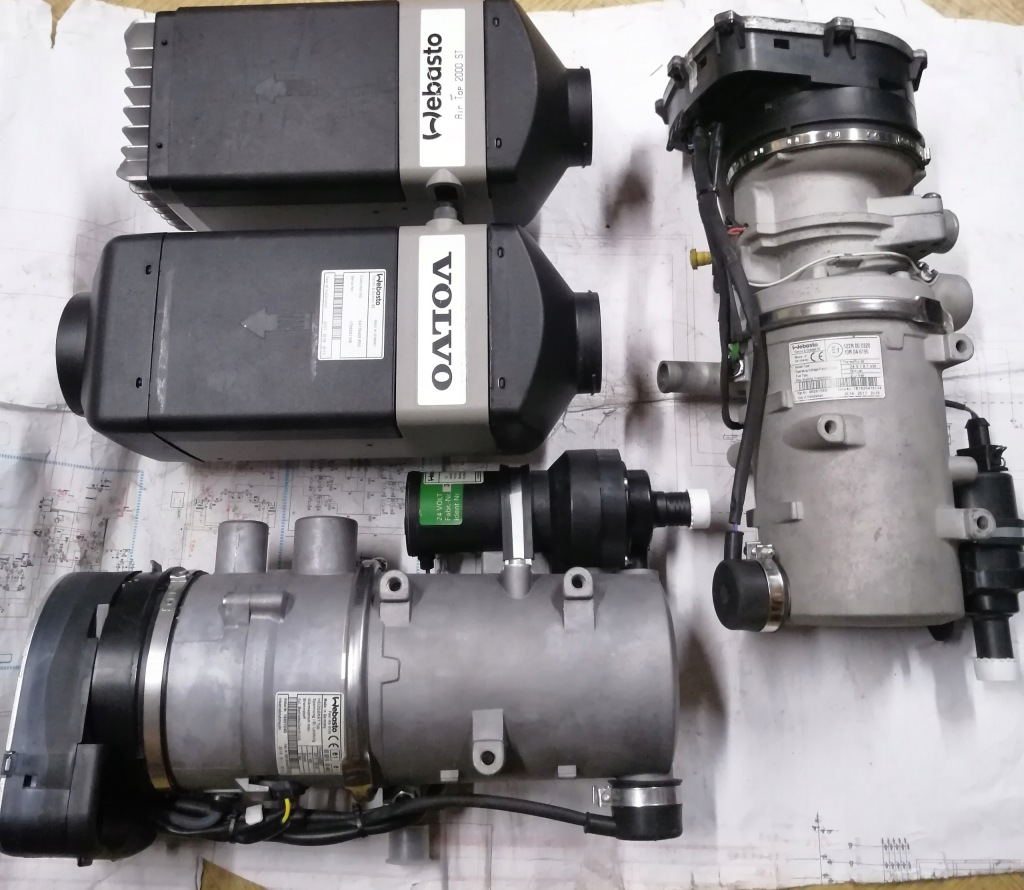 фото №1, Webasto airtop thermo evo volvo