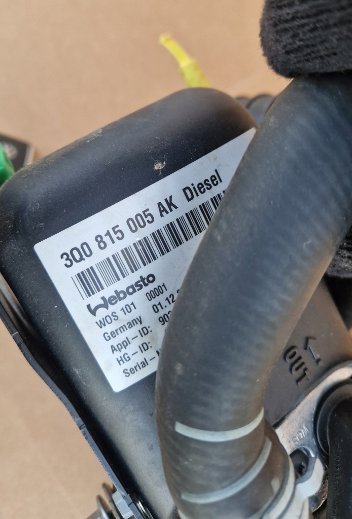 фото №8, Webasto повний vw skoda 3q0815005ak оригінал ideał