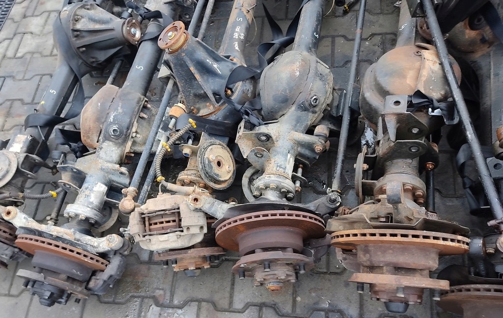 фото №10, Міст перед передній land rover defender 2.2 2.4 tdci bez abs 2007-2014