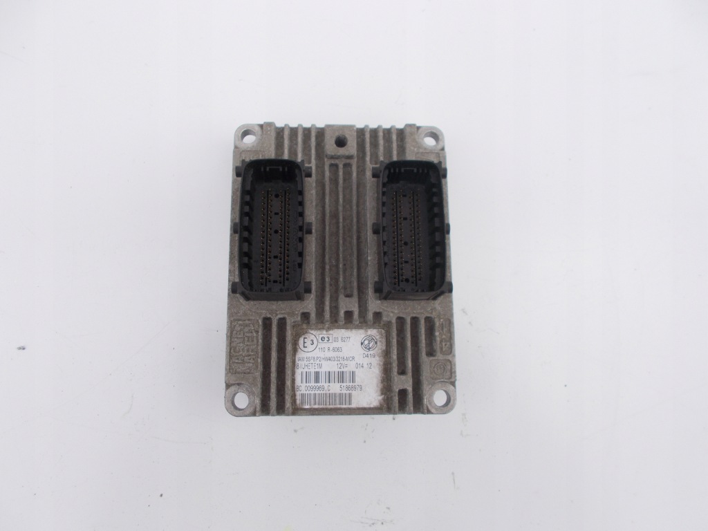 фото №1, Бортовой компьютер fiat punto 1.4 51868979