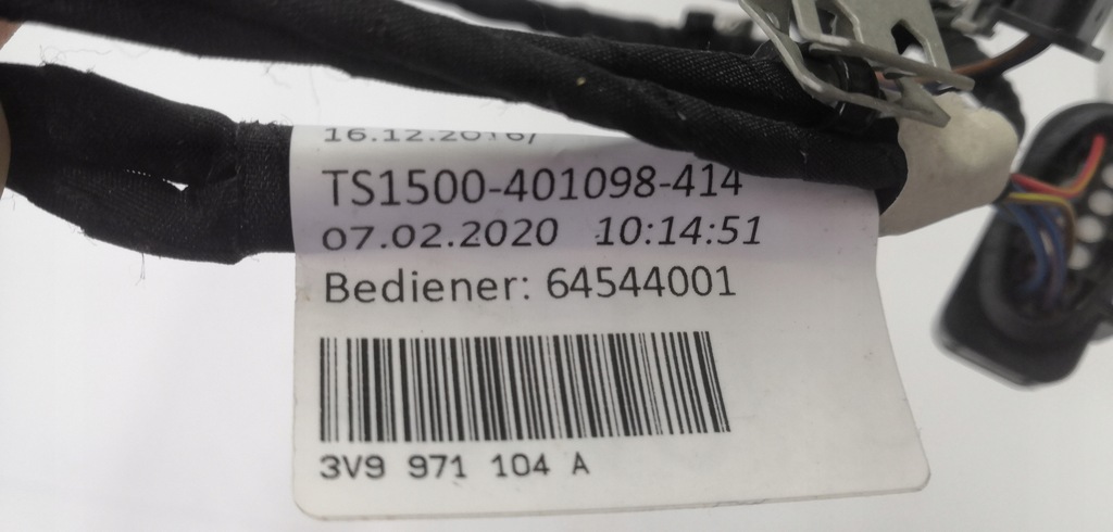 фото №16, Superb iii kombi 3v9 жгут электропроводка pdc задняя