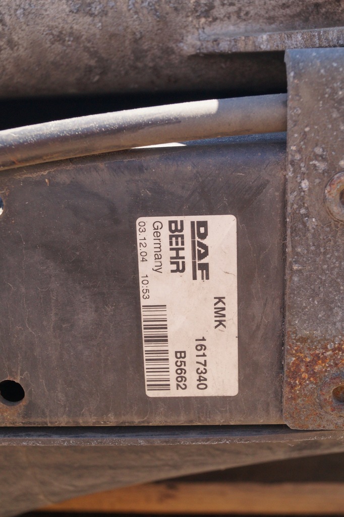 фото №6, Daf xf 95 430 радіатор wody 1617340