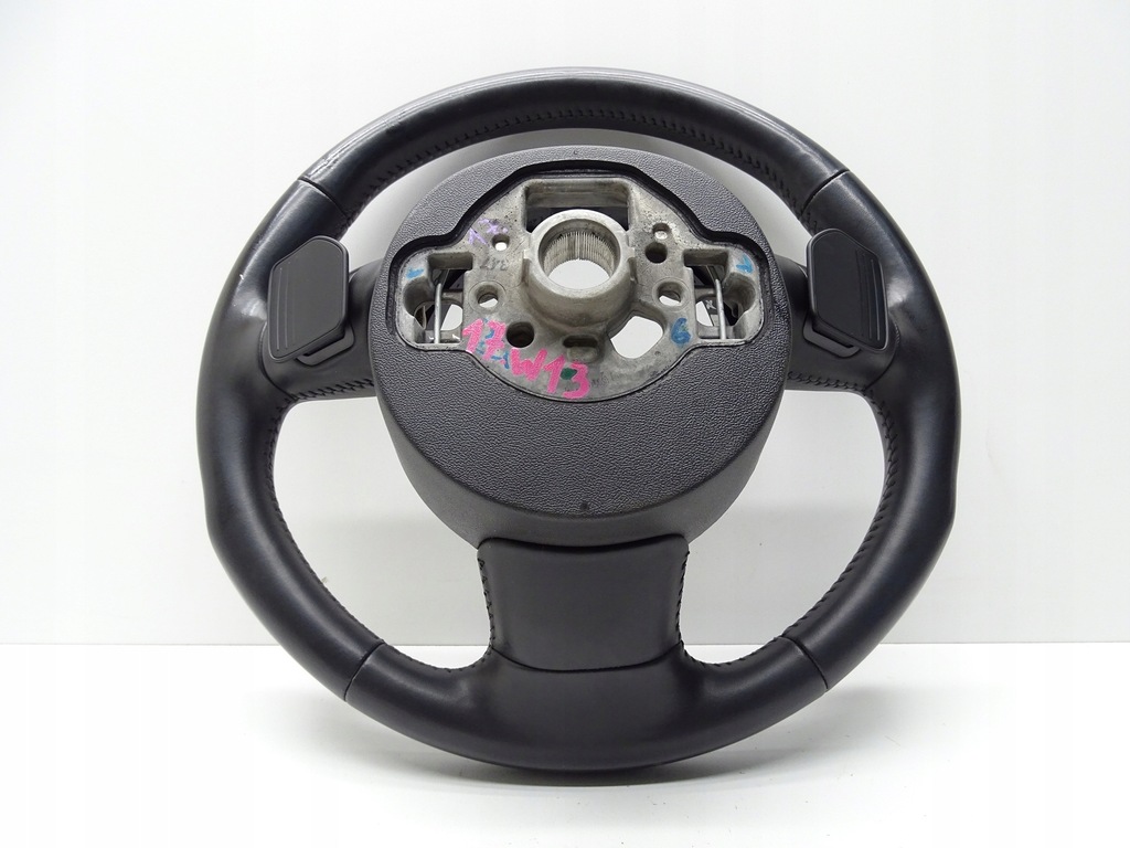 фото №10, Воздуховод трёхспицевая кожа лепестки переключения мультифункция audi a1 8x 4g0419091s