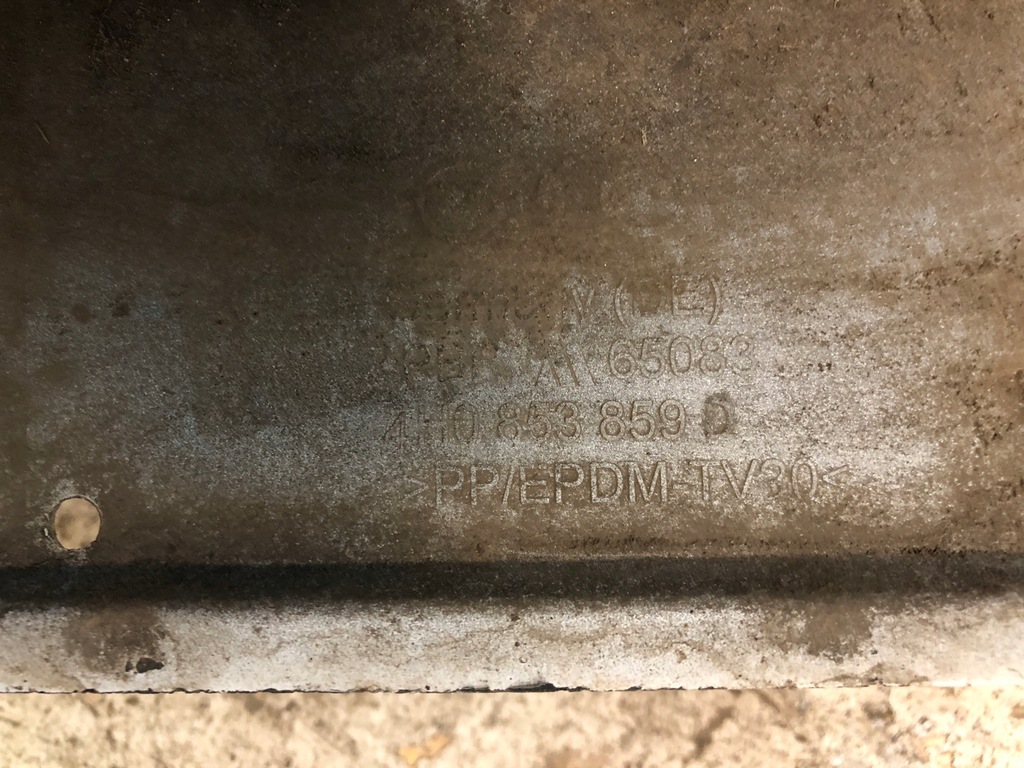 фото №7, Молдинг поріг audi a8 d4 ліва ly9c 4h0853859d