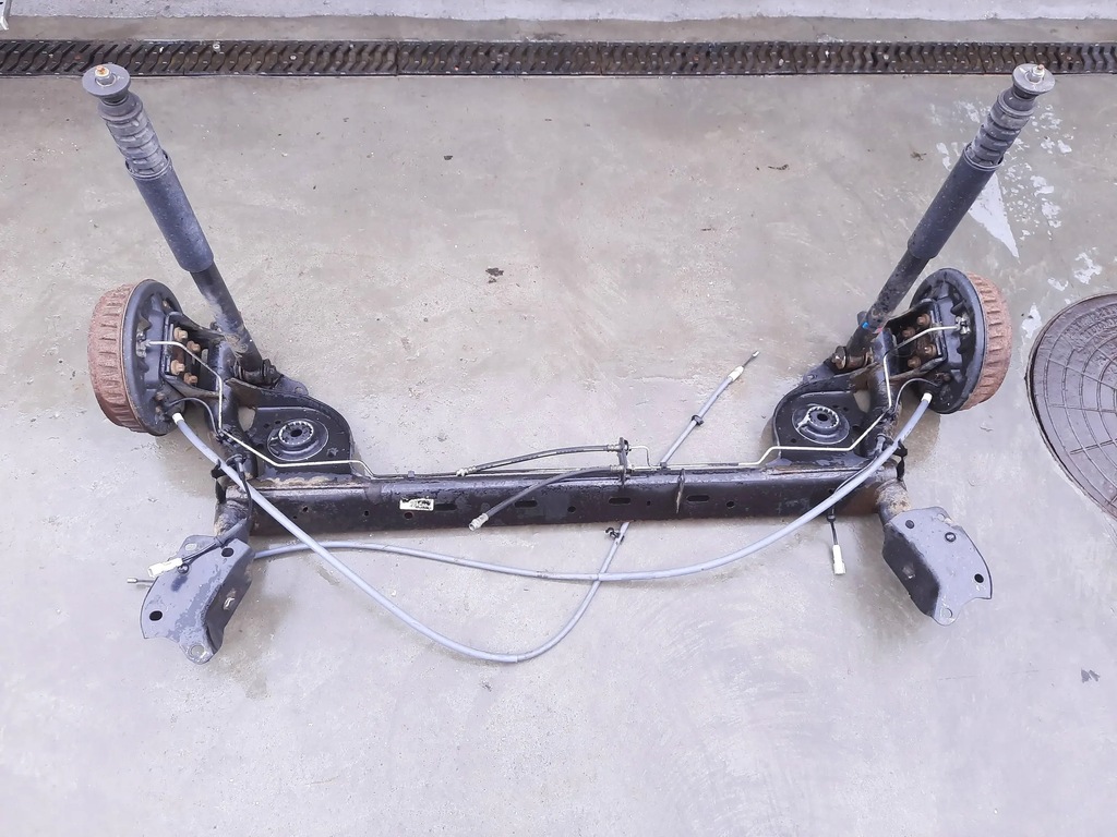 фото №1, Dacia logan ii 2 mcv балка oś задняя подвеска