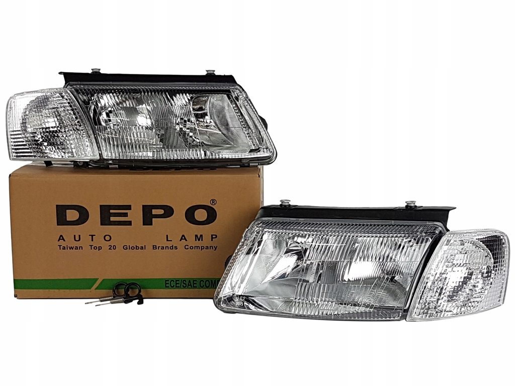 фото №14, Фари vw passat b5 1996-00 комплект l+r h7/h1