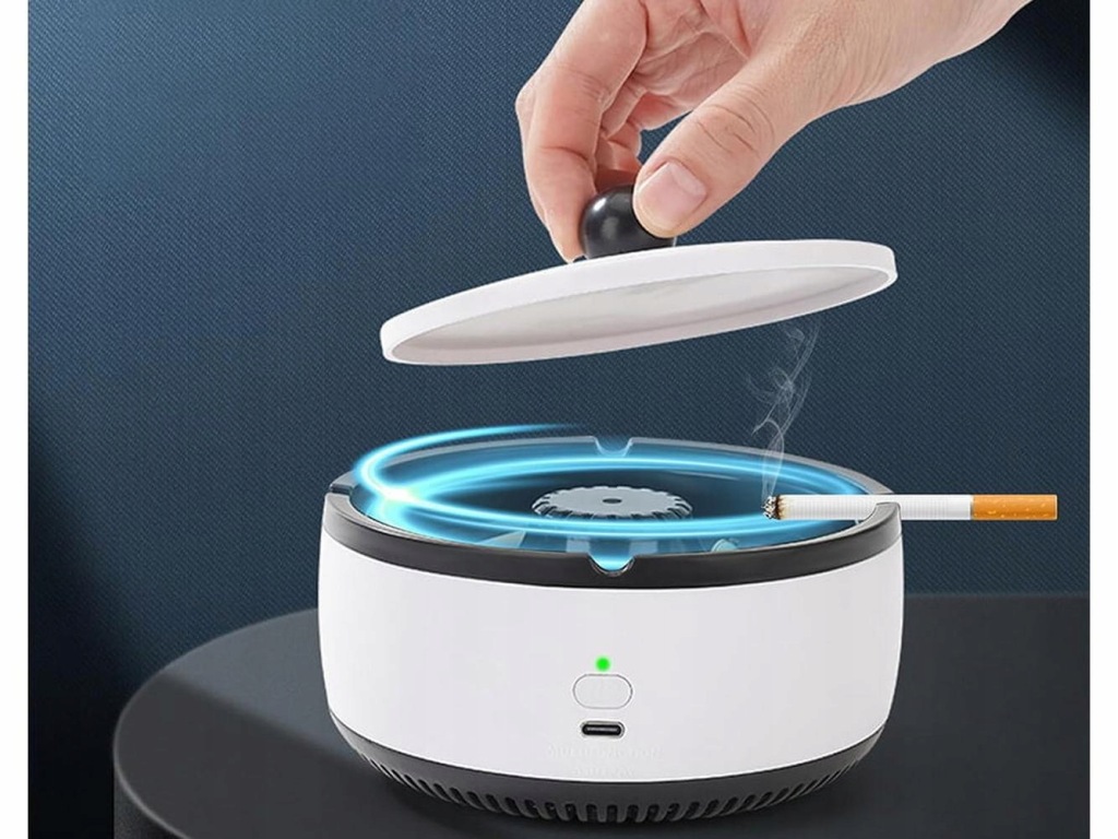 фото №8, Inteligentna акумулятор. usb електронна попільничка do видалення диму