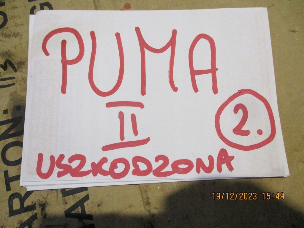 фото №8, Панель приладів консоль pulpit ford puma ii