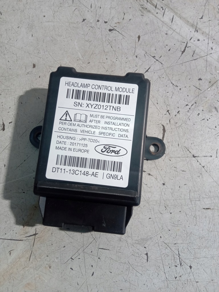 фото №1, Ford transit connect mk2 модуль світла