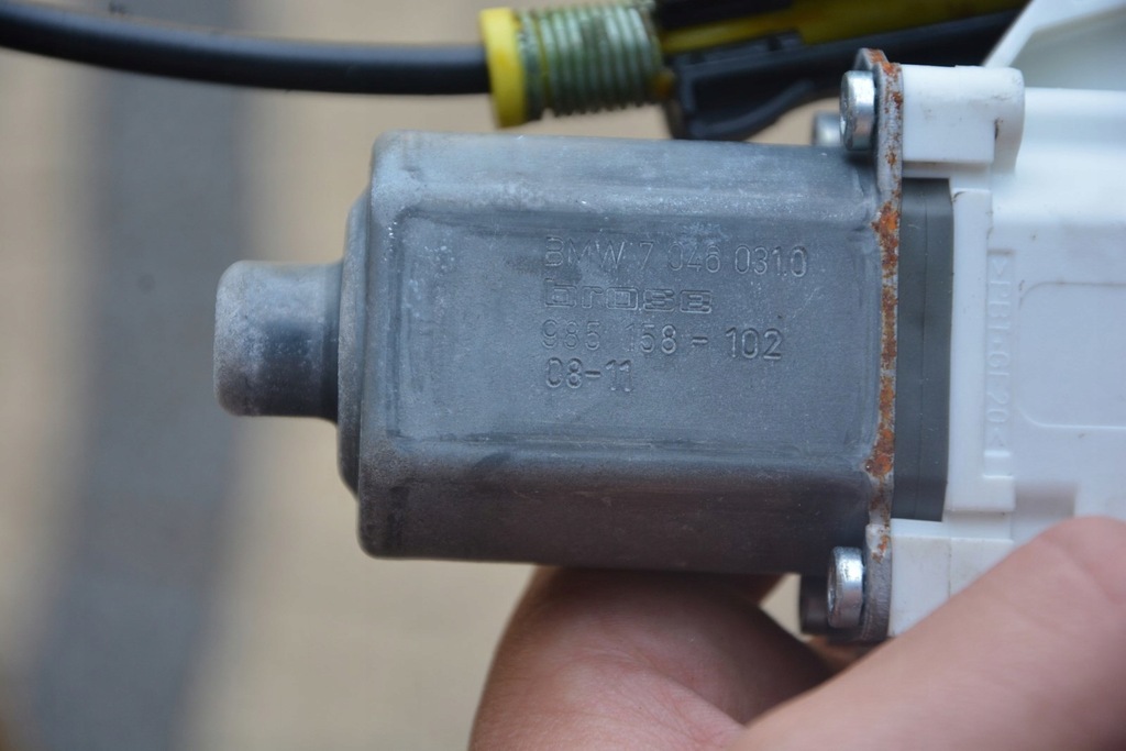 фото №12, Подъемник стекло моторчик левый задняя перед bmw 7 f01