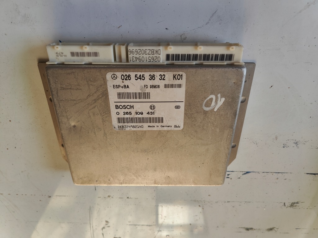 фото №1, Блок керування abs mercedes 0265453632