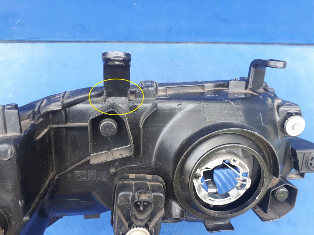 фото №11, Mitsubishi pajero sport 00-06 фара лампа левая