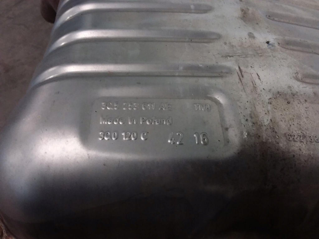 фото №8, Skoda superb iii гасник система випускний 3q0119