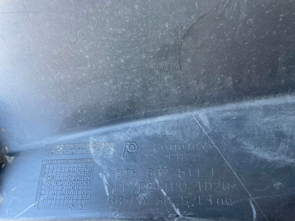 фото №5, Бампер задняя задний audi a5 8t8 s-line sportback lift fl nowka оригинальный