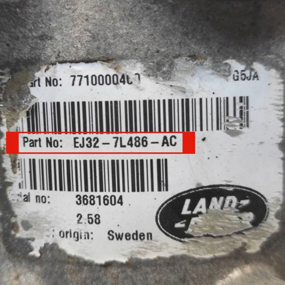 Диференціал механізм диференціал land rover discovery sport l550 ej327l486ac Зі Шроту