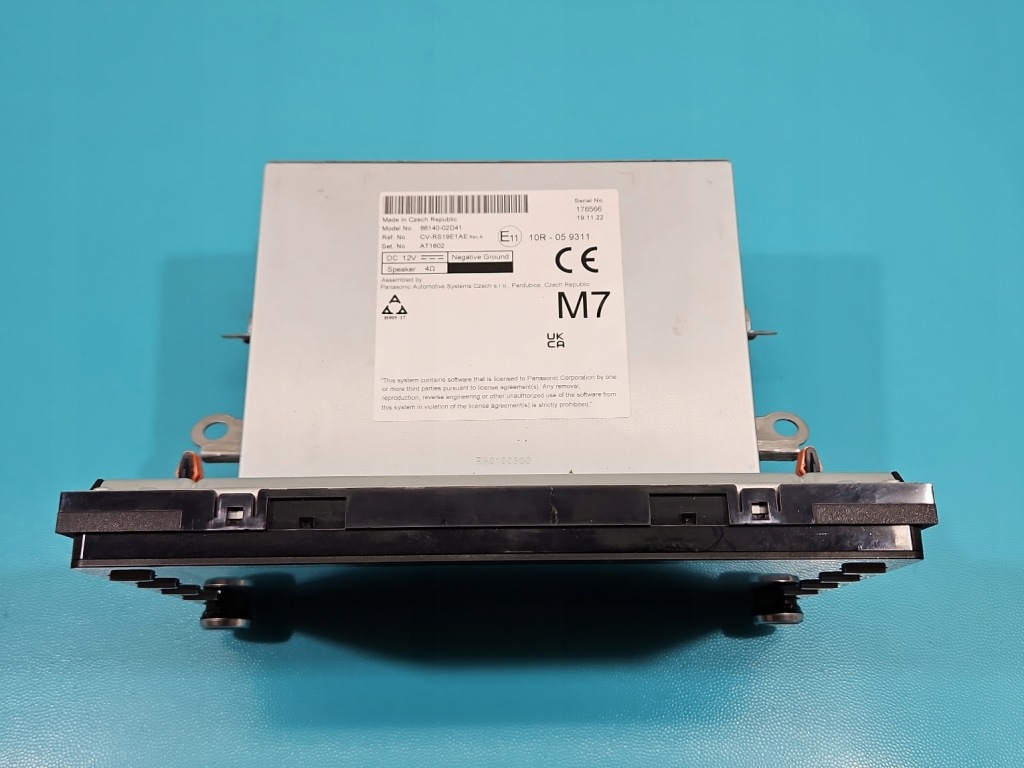 фото №5, Радио заводской toyota corolla e21 19- 86140-02d41 радиопроигрыватель