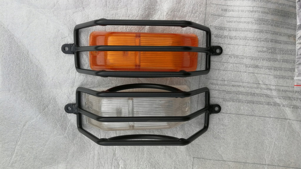 фото №12, Защита решётки защитное na поворотники боковой mercedes sprinter vario vw lt t1