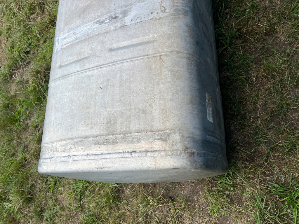 Бак пального man tgx euro5, 167cm Зі Шроту