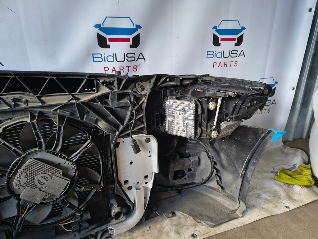 фото №9, Бампер передній kompletny лампи full led радіатор audi a6 c7 lift 3.0