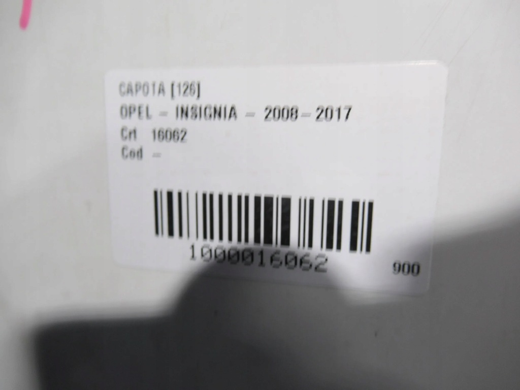 фото №8, Капот перед opel insignia a