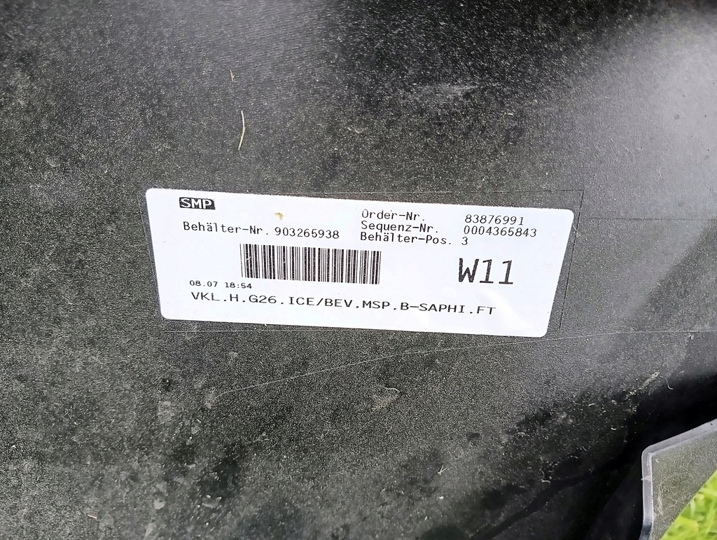 фото №9, Bmw 4 i4 g26 m-pakiet бампер задняя задний задний 8078583