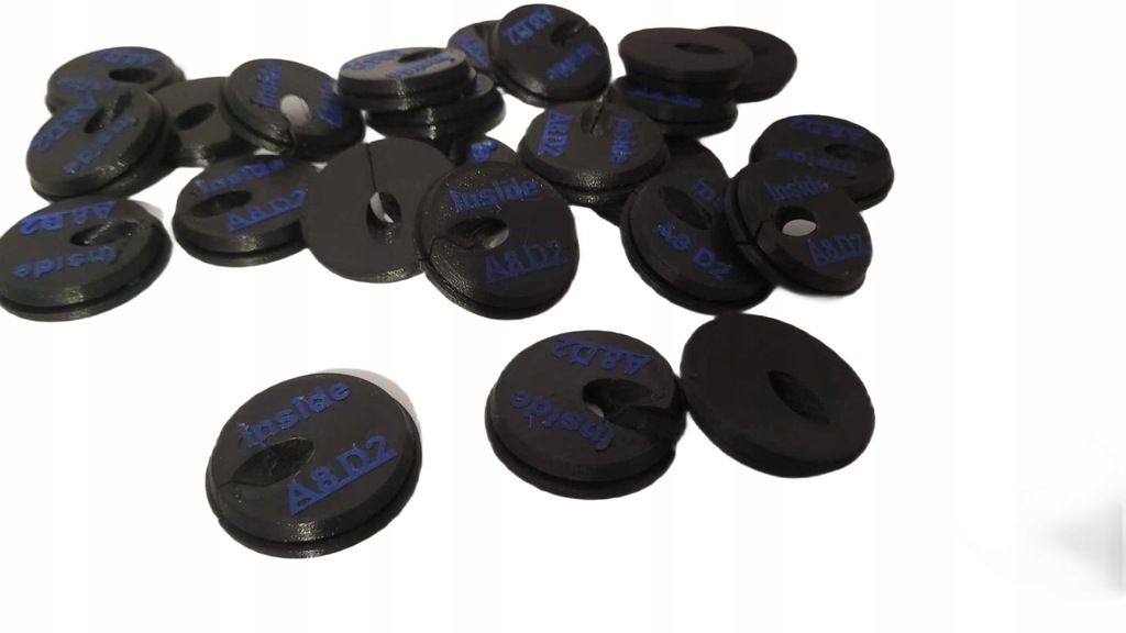 фото №5, Audi a8 d2 втулка прокладка кришки крила багажника комплект гумовий елемент прокладка