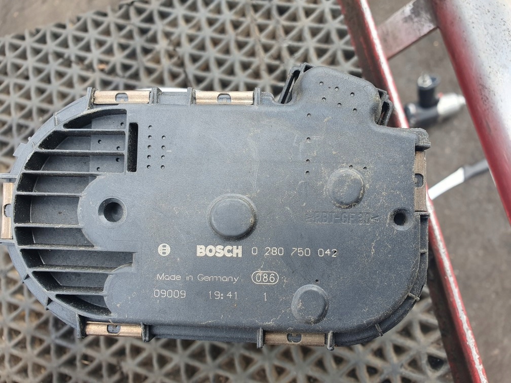 фото №1, 0280750042 дросельна заслінка fiat punto ii panda 1.2 16v справна