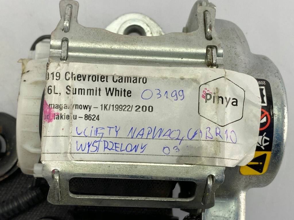 фото №8, Pas безпеки chevrolet camaro 2016+ usa