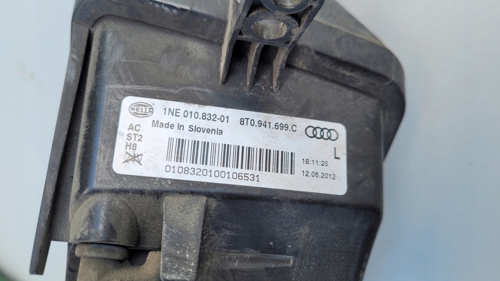 фото №6, Противотуманная фара левый audi a5 i 8t лампа противотуманная левая противотуманная фара audi a5 8t