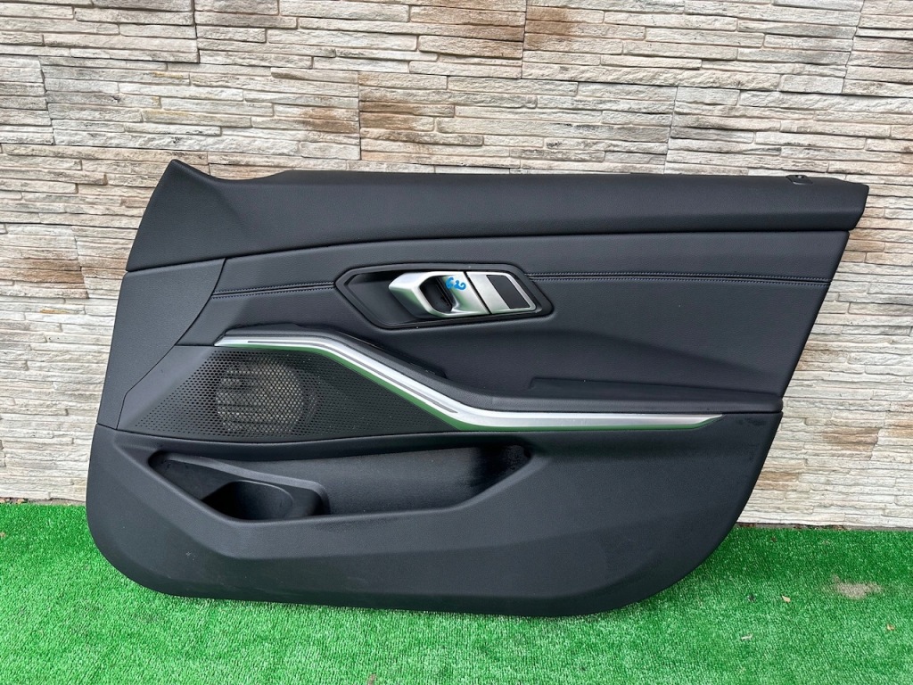 фото №1, Обивка обивка обшивка дверь bmw 3 g20 g21 niebieska нитка