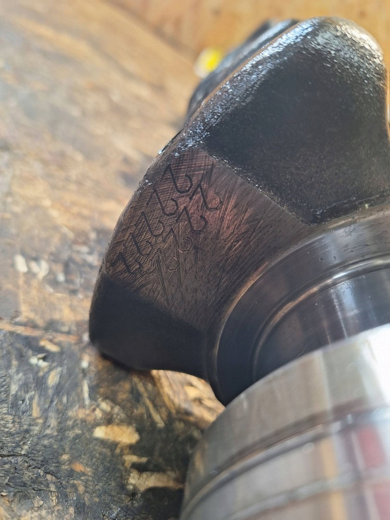 фото №5, Wał коленчатый toyota hilux vi 01-06 2.4 td 2kd номинал