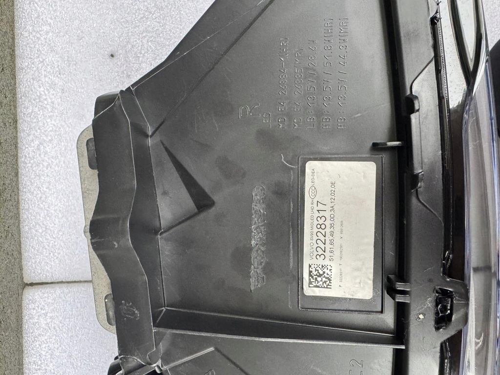 фото №6, Лампи volvo s90 v90 full led mid led ліва права повний