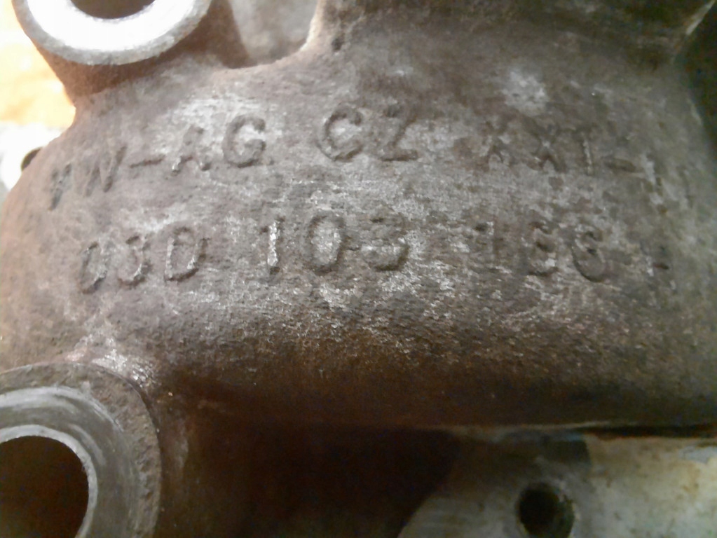 фото №10, Volkswagen fox ii 1.2mt 55km 05-09 блок двигателя dół 03d103166h