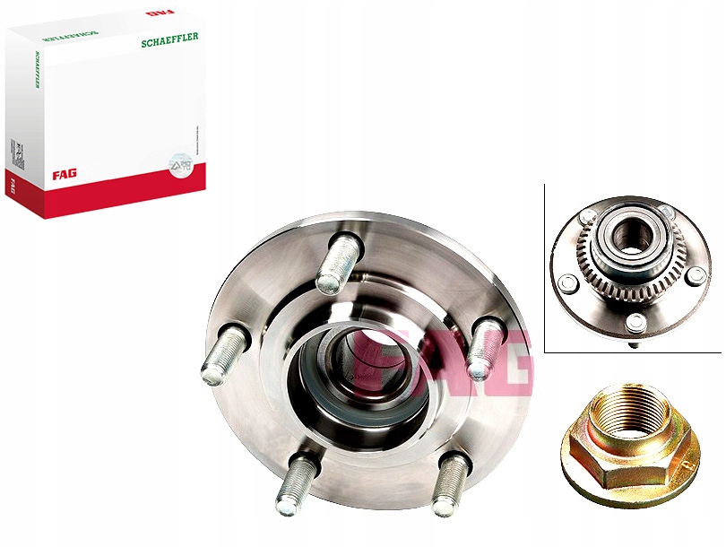 фото №1, Набор подшипник колеса с ступица задняя mitsubishi space space runner 2.0