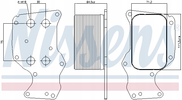 фото №15, Радиатор масла bmw 1 f20-f21 11-, 2 f22-f23-f87 1