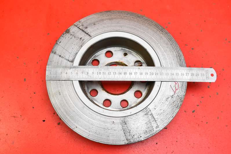 фото №6, Диск тормозная задняя vw golf 6 vi 11r