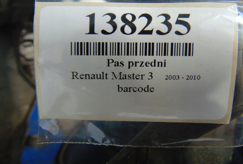 фото №9, Renault master ii lift 2.5dci pas передній