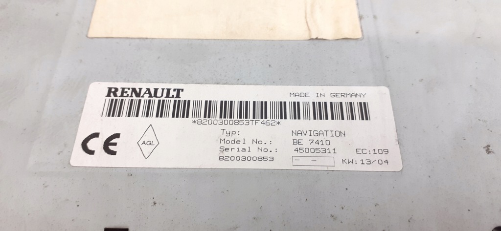 фото №3, Renault scenic ii радио заводской 8200300853