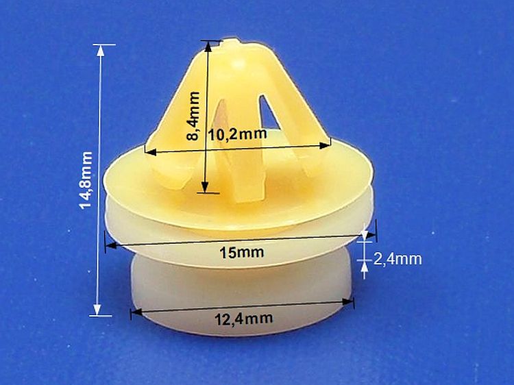 фото №2, 10x renault espace 4 laguna 2 megane scenic vel satis кліпса оббивка list