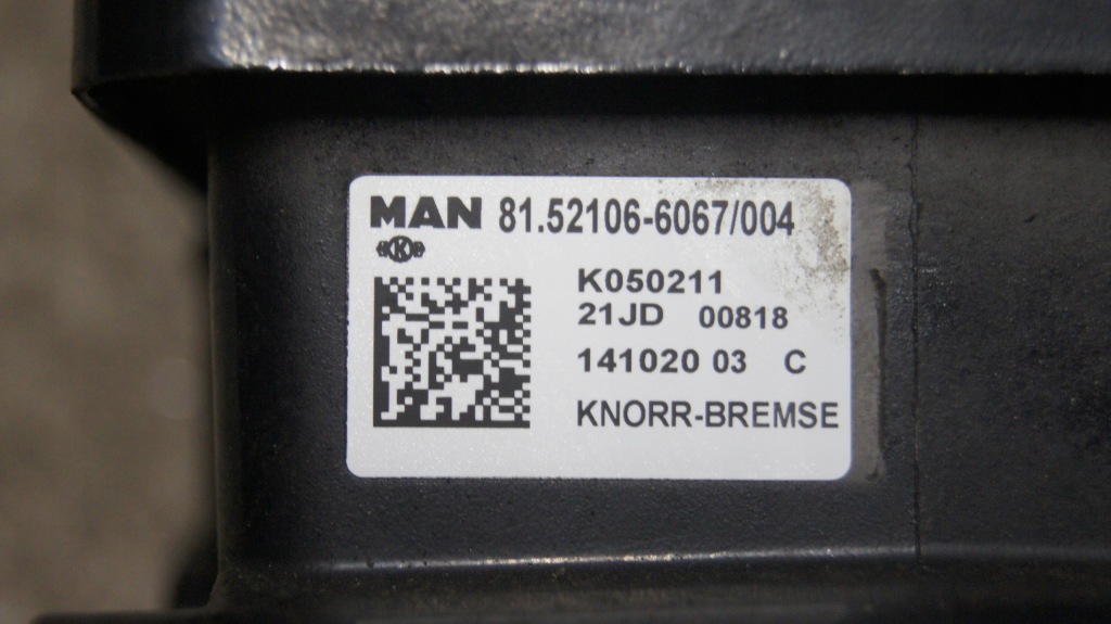 Man tgx tgs euro 6 модулятор клапан ebs 81521066067 Оригінал