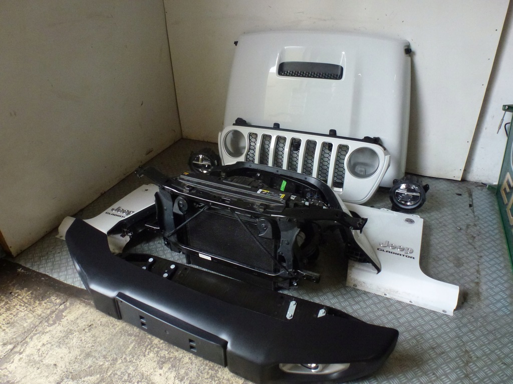 фото №1, Перед капот jeep wrangler jl gladiator kompletny