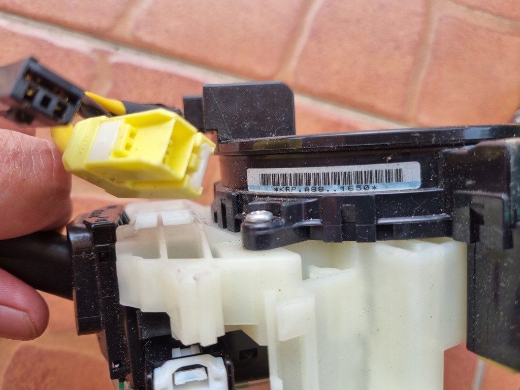 фото №3, Mitsubishi colt iv лента подушка безопасности переключатель модуль