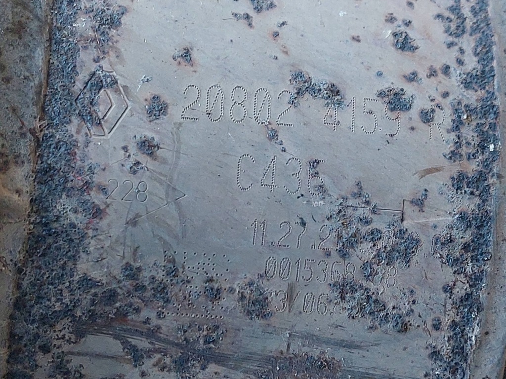 фото №6, Sandero ii clio iv 1.2 каталізатор оригінальний c436 40 tys km пробіг