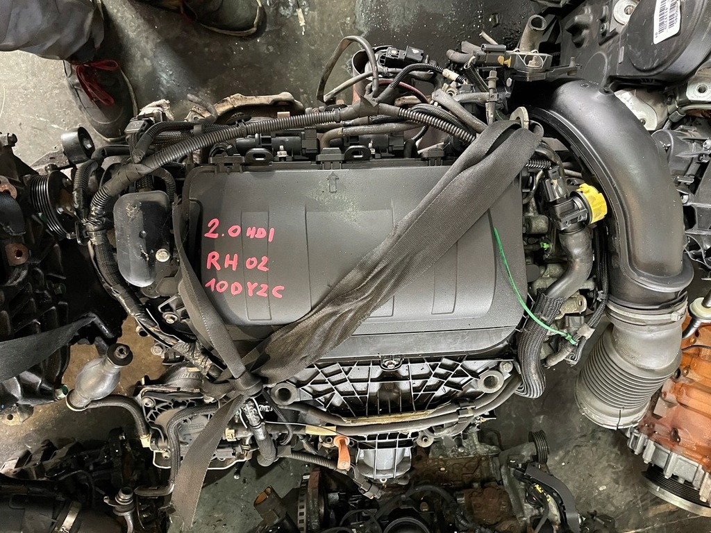 фото №1, Двигун peugeot citroen fiat scudo 2.0 hdi rh02 rhh 10dyzc