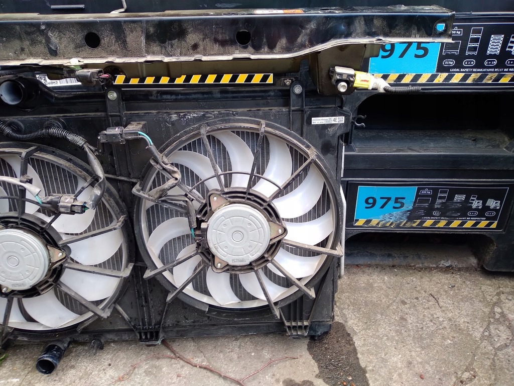 фото №7, Mitsubishi outlander iii усилитель передние pas радиатор 2.4 phev