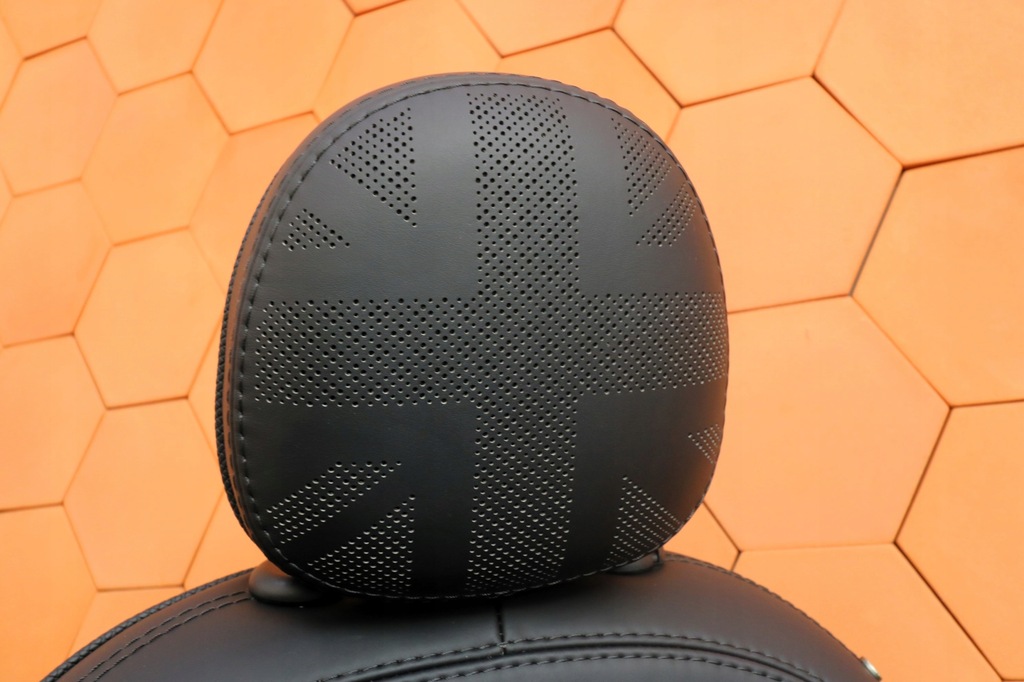 фото №13, Mini f57 салон сидіння з підігрівом isofix шкіра карбон black harman