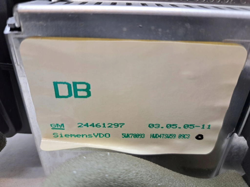 фото №10, Opel signum 2004 панель / радиопроигрыватель cd/dvd/gps